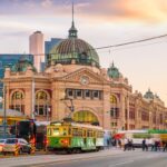 Flinders Street Station in Melbourne, Victoria